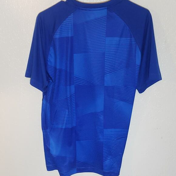 Fila Short Sleeve Crew Neck T-Shirt Mens Medium Blue Activewear Running - Picture 6 of 6